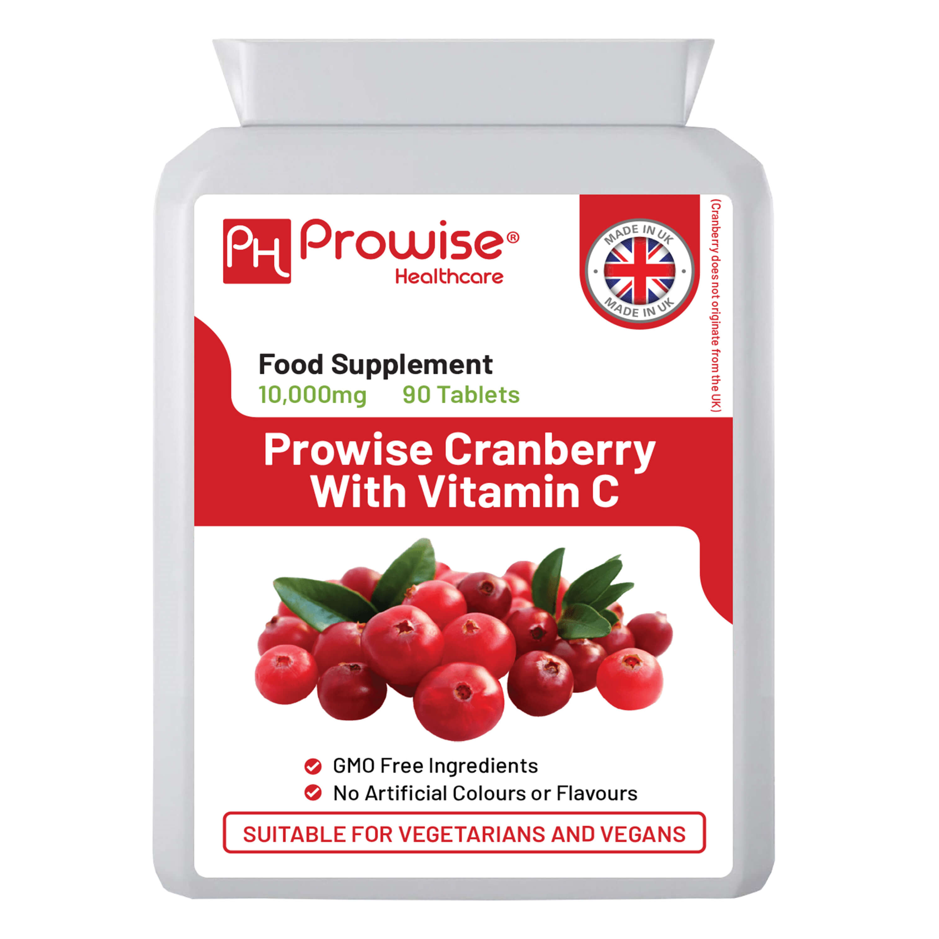 Prowise Cranberry with Vitamin C for Immune Support