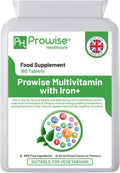 Prowise Multivits & Iron+ 180 Tablets for Daily Vitality