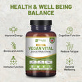 Vegan Vitality Multivitamins & Minerals - 120 Vegan Capsules by Prowise