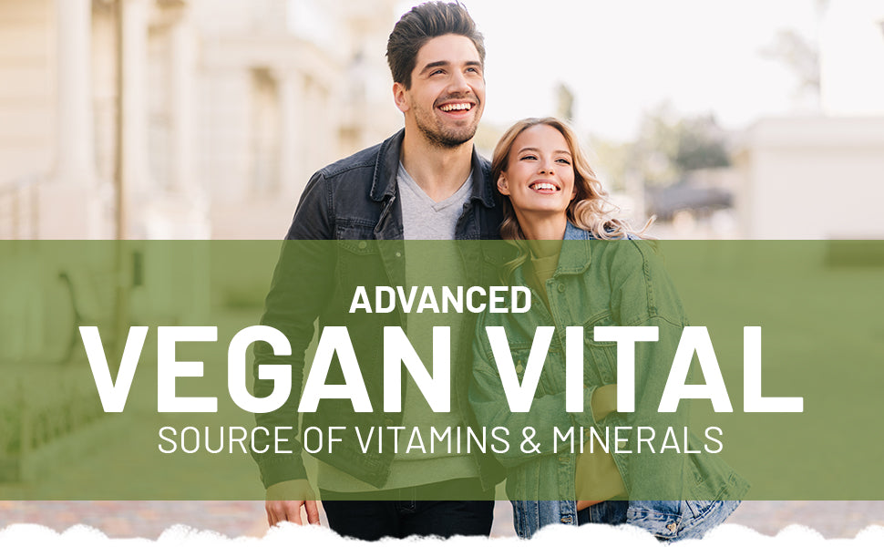 Vegan Vitality Multivitamins & Minerals - 120 Vegan Capsules by Prowise