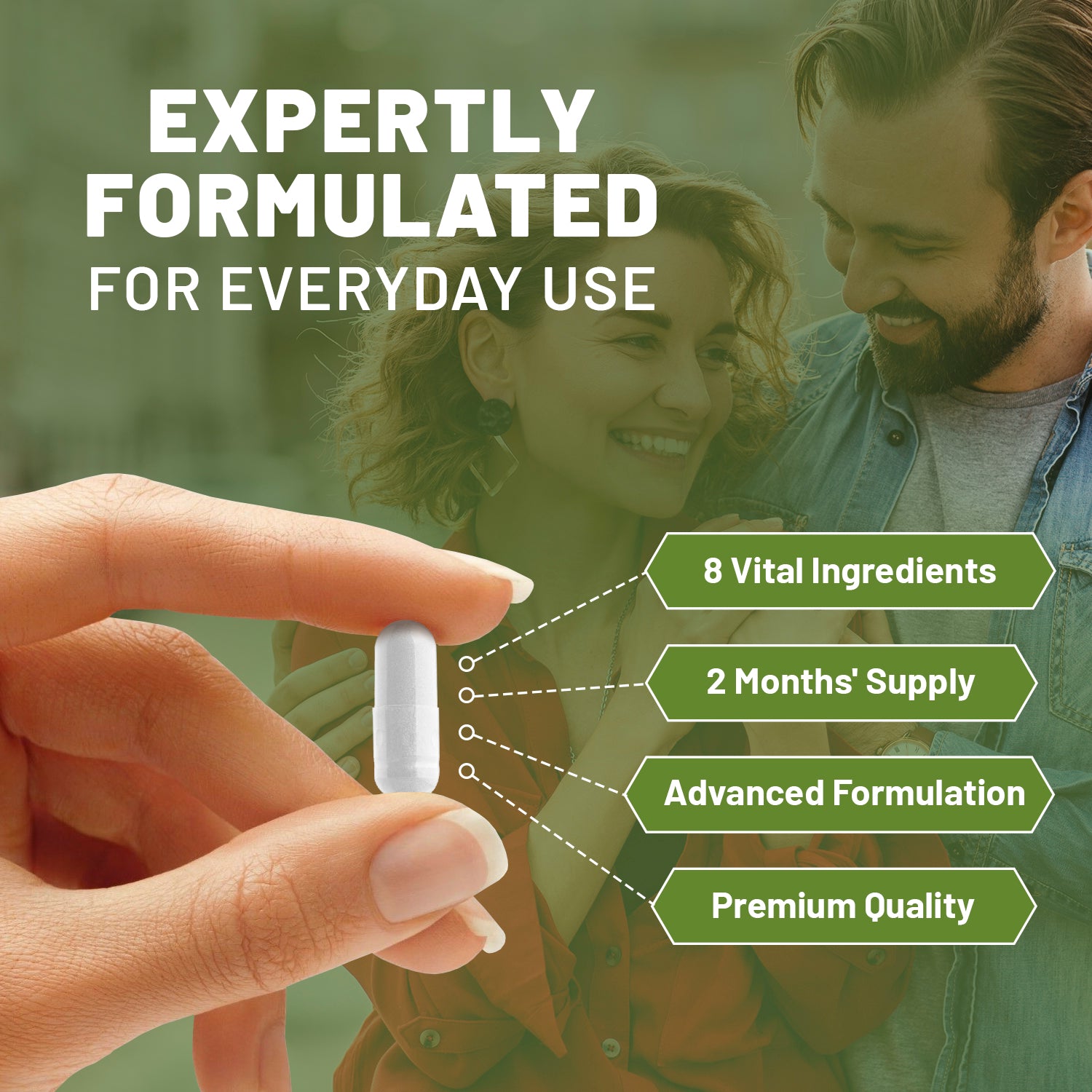 Vegan Vitality Multivitamins & Minerals - 120 Vegan Capsules by Prowise
