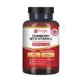 Triple Strength Cranberry 30,000mg + Vitamin C - 180 Vegan Tablets by Prowise