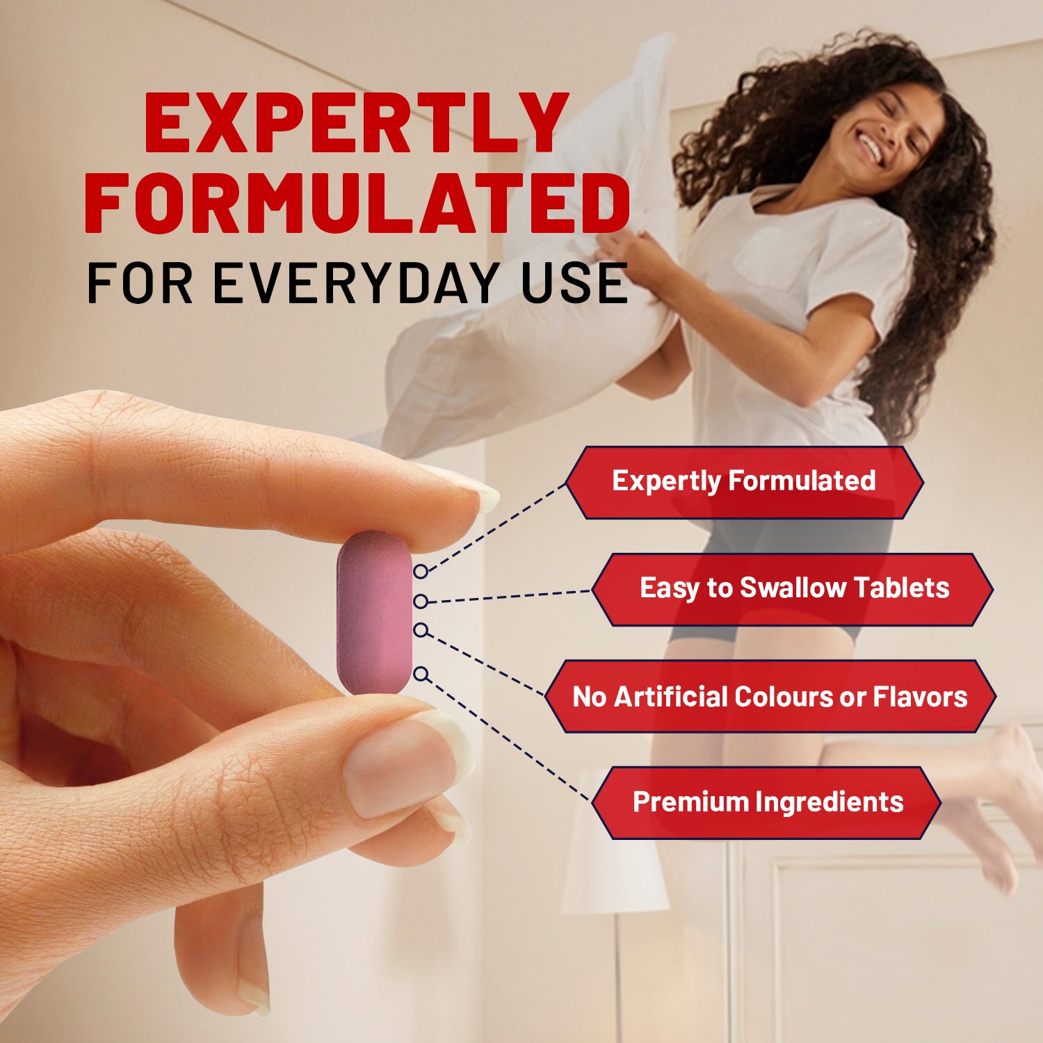 Triple Strength Cranberry 30,000mg + Vitamin C - 180 Vegan Tablets by Prowise